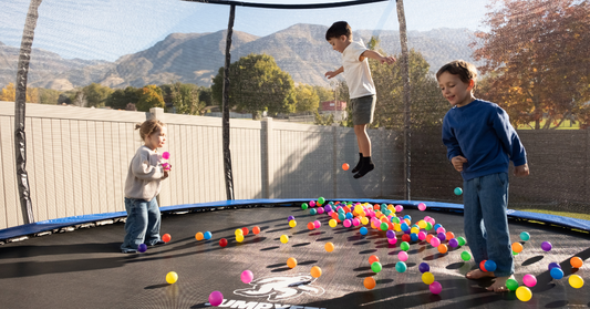 Above Ground Trampoline Kid-Friendly