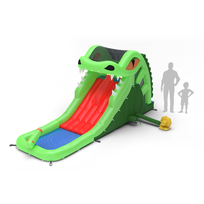 Dragon's Lair Waterslide | Dragons Splash Inflatable Waterslide For Sale