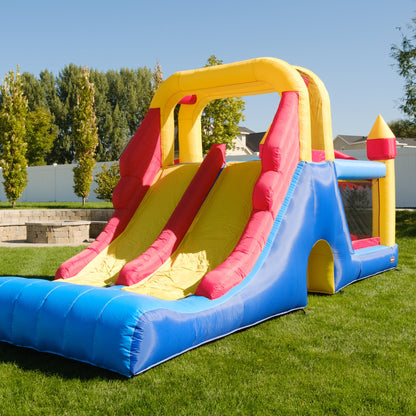 Royal Tower Bounce House with Slide