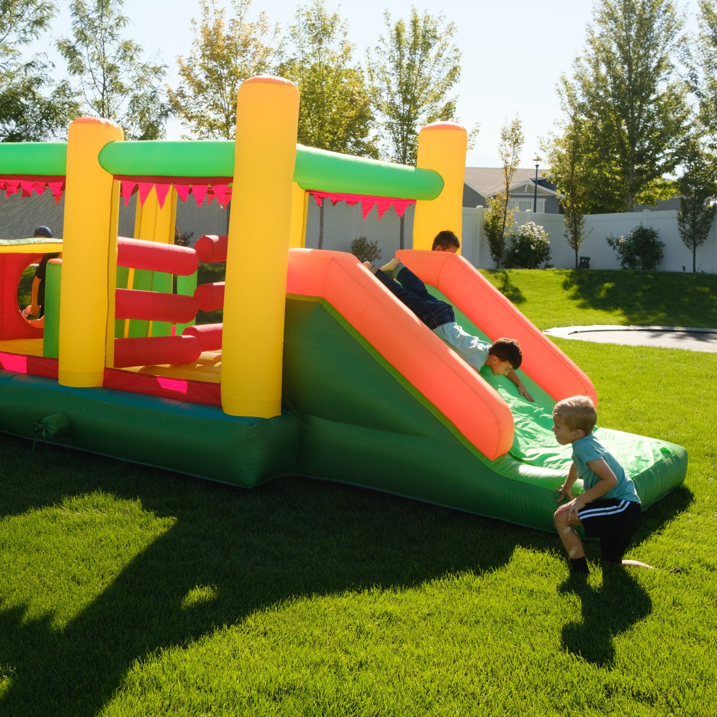 Royal Palace Bounce House with Obstacle Course