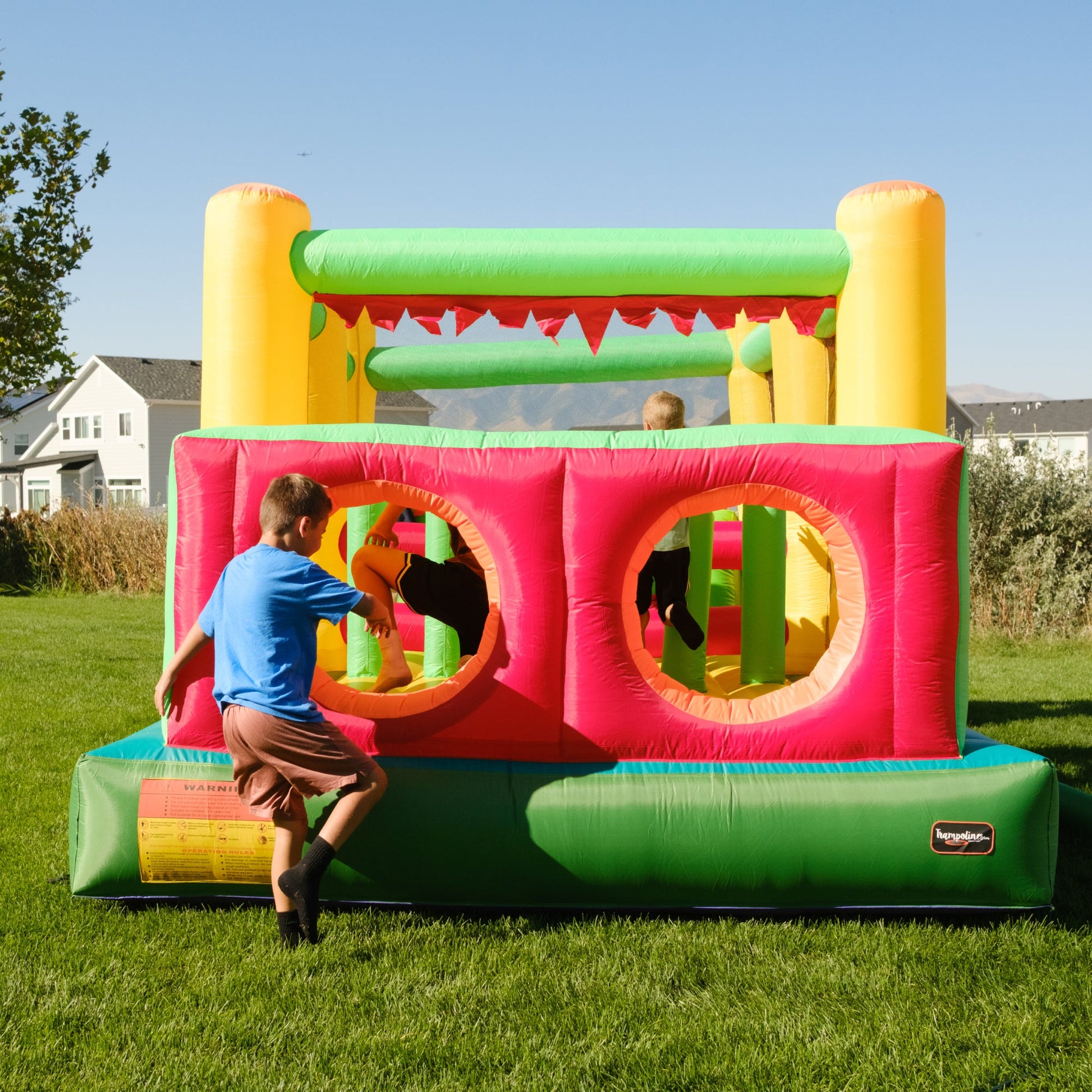 Royal Palace Bounce House with Obstacle Course