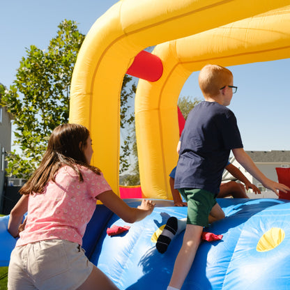 Royal Tower Bounce House with Slide