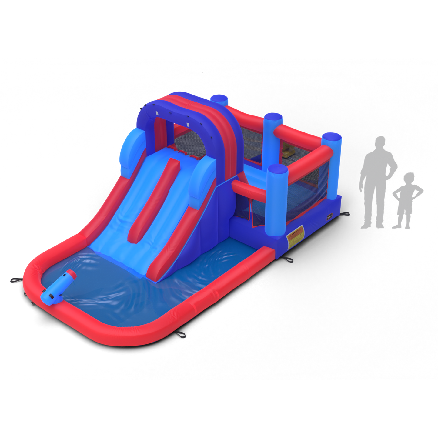 Bounce House with Water Slides