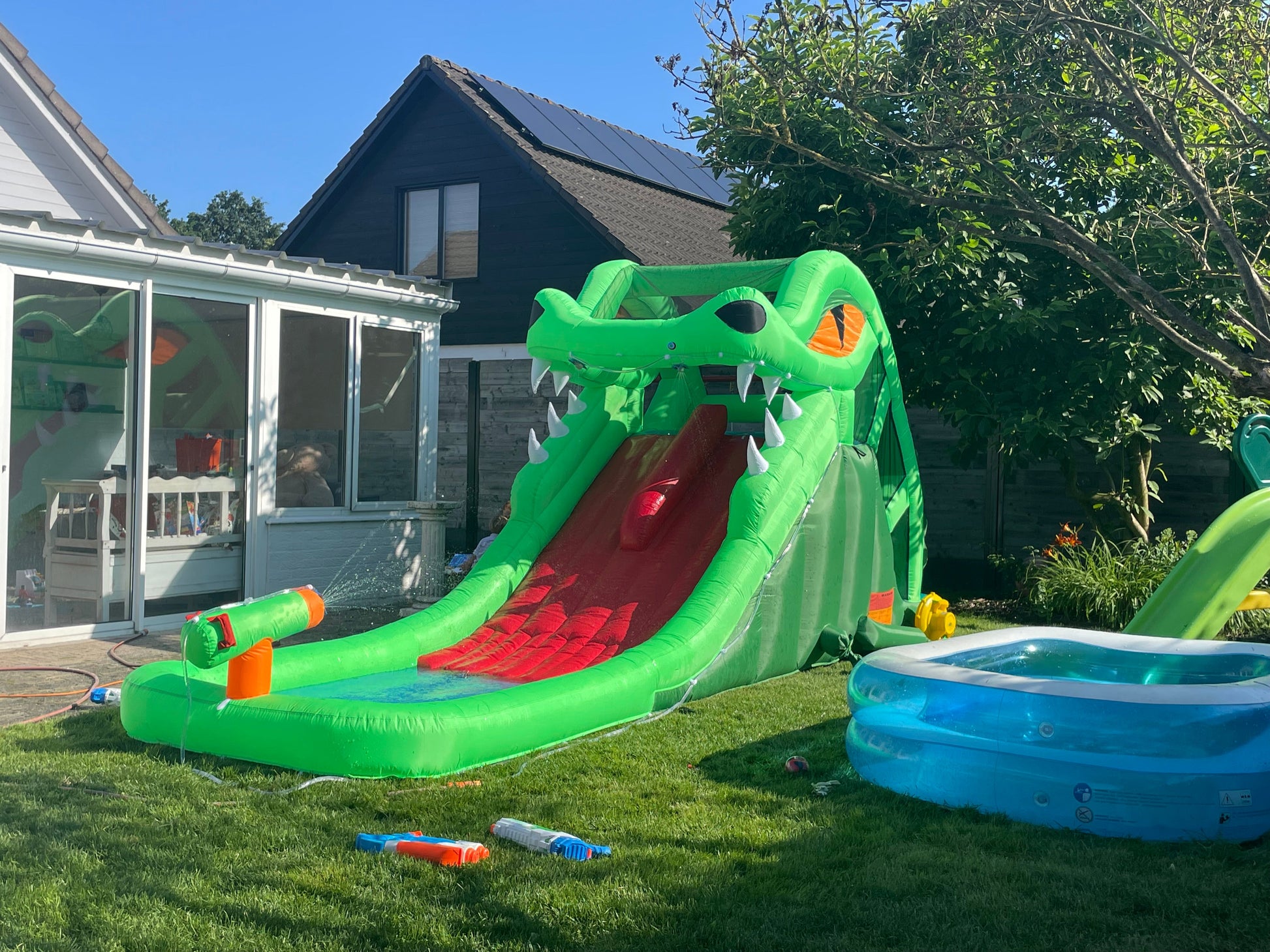 Dragon's Lair Waterslide | Dragons Splash Inflatable Waterslide For Sale