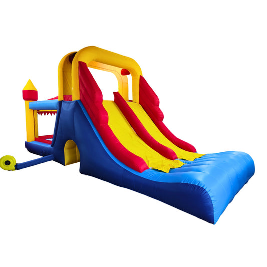 Royal Tower Bounce House with Slide