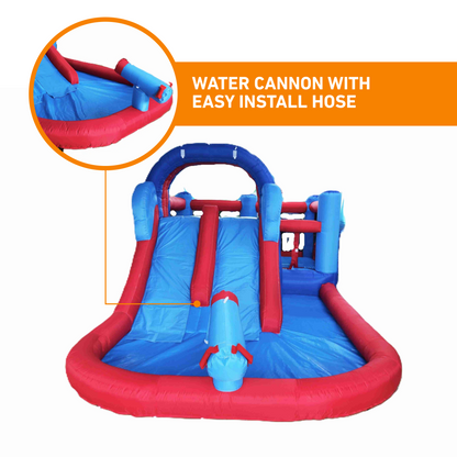 Royal Wave Bounce House with Water Slides